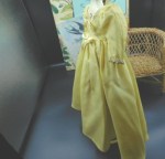 madame alexander yellow dress bows side